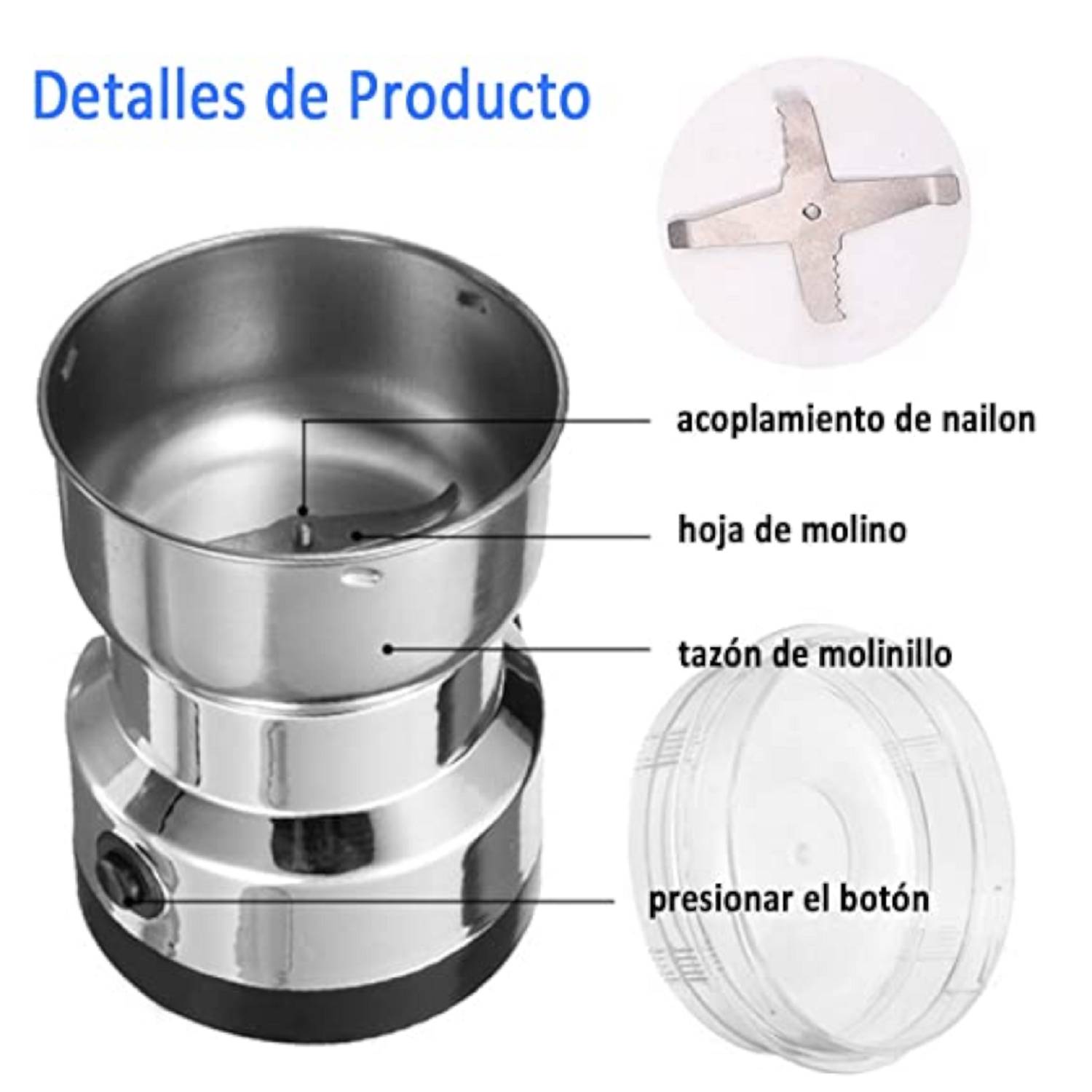 MOLINILLO DE CAFE, GRANOS Y SEMILLAS